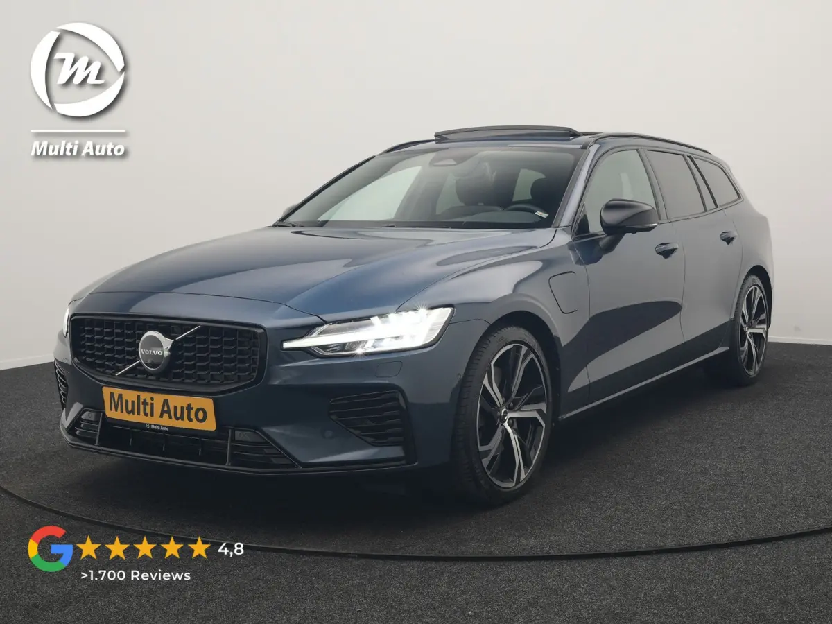 T6 PHEV AWD Plus Dark Long Range 350pk Dealer O.H | Trekhaak Af Fabriek | Panodak | Adaptive Cruise | 360 Camera | Sportstoelen Memory & Verwarmd | Keyless | Apple Carplay | Pilot Assist | S