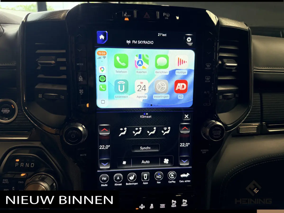 1500 5.7 V8 4x4 Crew Cab Limited Night. 22 inch. HUD. Luchtvering. Alle opties.