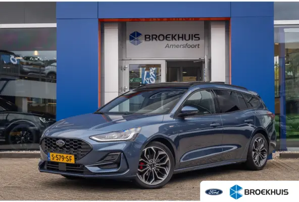 1.0 EcoBoost Hybrid ST Line X | Pano-dak | B&O | Adap.cruise | 18'' | Camera | Stuur/stoel/voorruit verwarming | Digitaal dashboard | Keyless | Achteruitrijcamera | Apple Carplay/Android Aut
