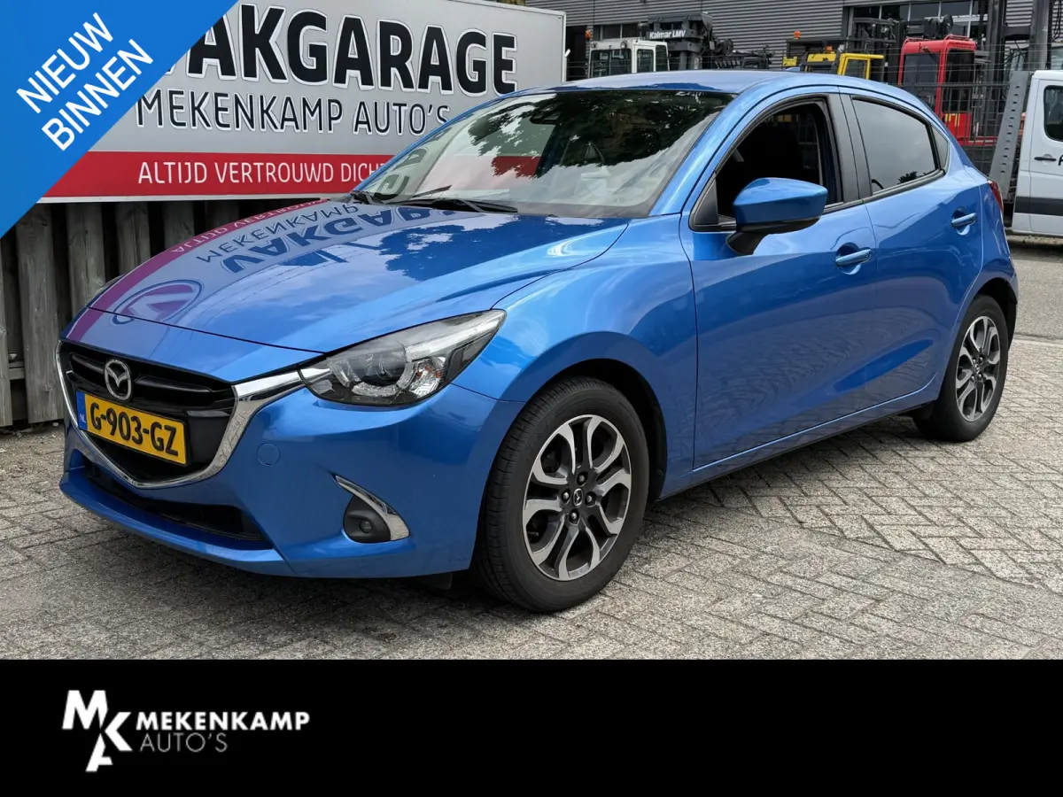 1.5 Skyactiv-G GT-M 16"/Stoelverwarming/Head-up/Dodehoek/Camera/Navigatie/Keyless