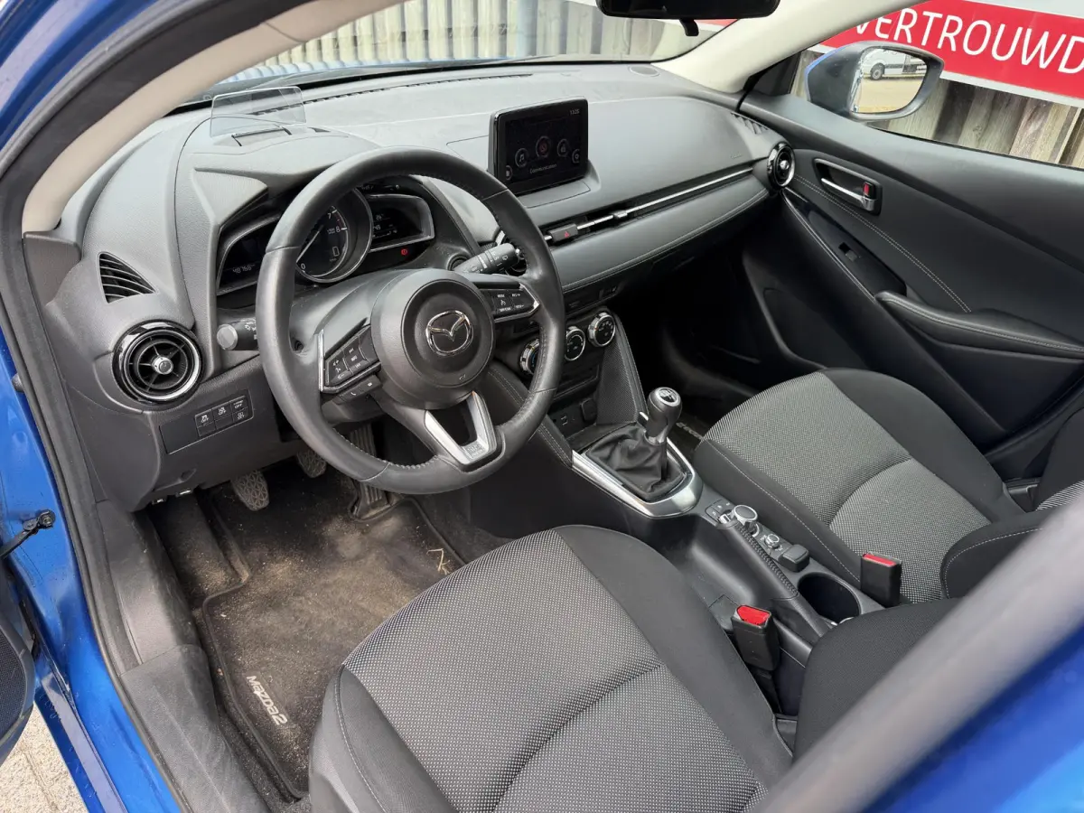 1.5 Skyactiv-G GT-M 16"/Stoelverwarming/Head-up/Dodehoek/Camera/Navigatie/Keyless