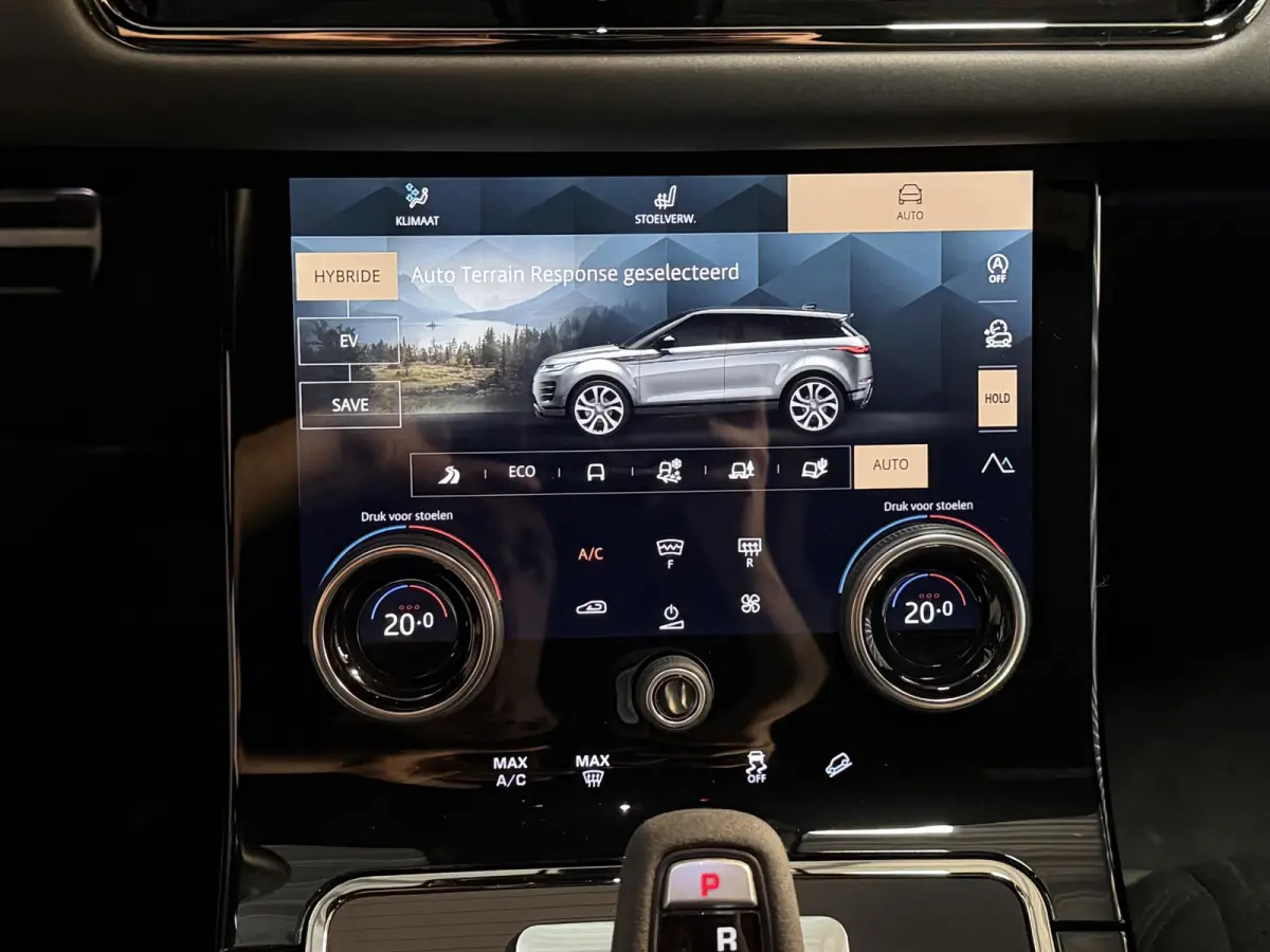 1.5 P300e AWD R-Dynamic HSE 20"/Stoel + stuur + voorruitverwarming/Memorystoel/Meridian/Dodehoek/Keyless/Camera/Apple Carplay & Android Auto