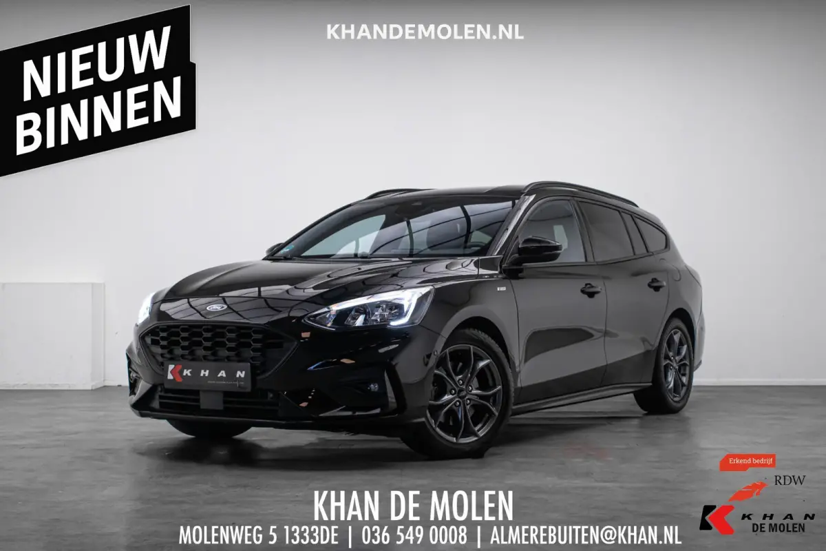1.0 EcoBoost Hybrid ST Line X Business ACC|Camera|B&O|Elektrische achterklep|Stoel- en stuurverwarming|LED-verlichting|Parkeersensoren voor en achter|Privacy Glass|Draadloos opladen|KeyFree|