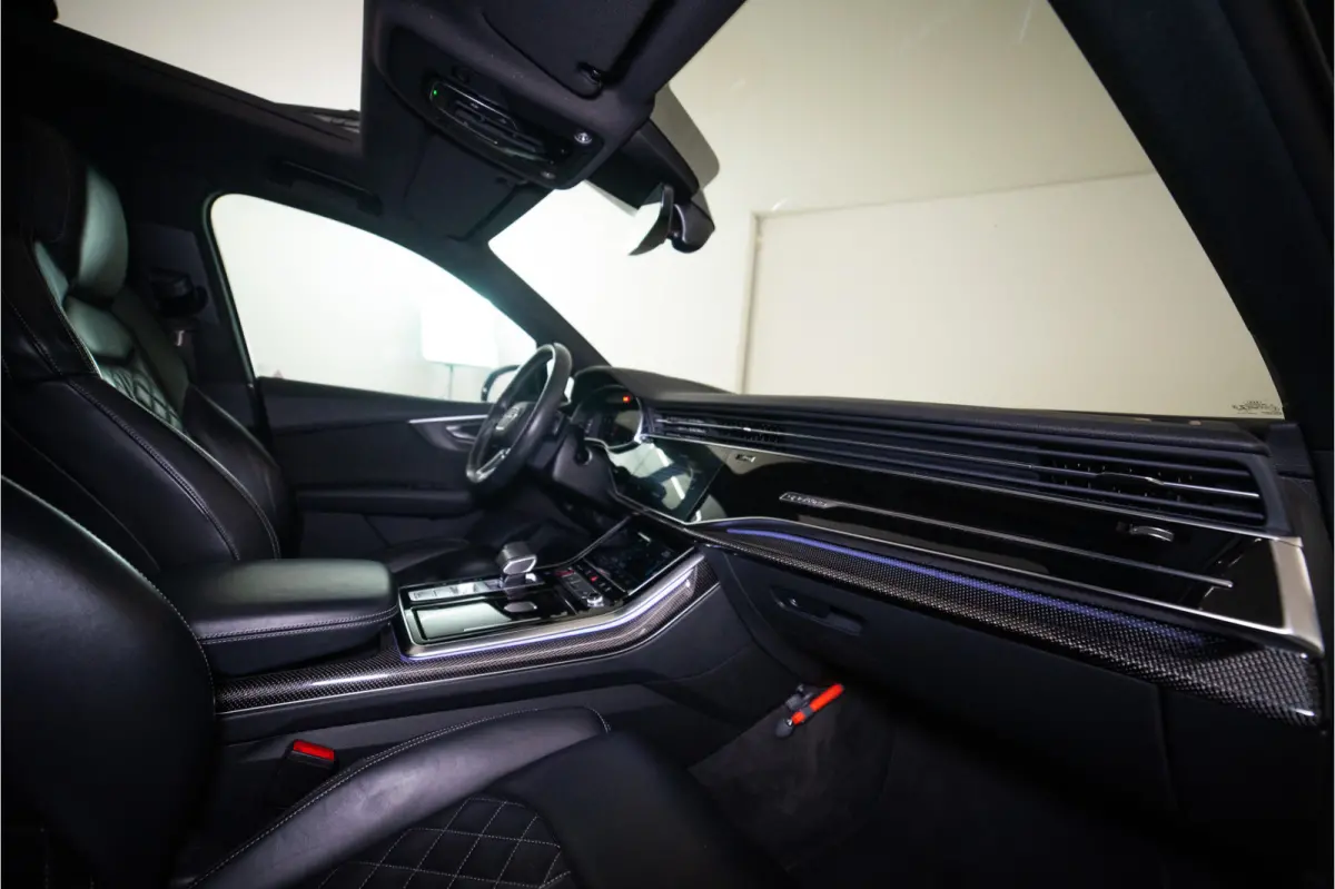 SQ7 4.0 TFSI S quattro 7p. 508PK | Pano | B&O | Carbon | ACC | Dodehoek | VOL! 12 MND Garantie