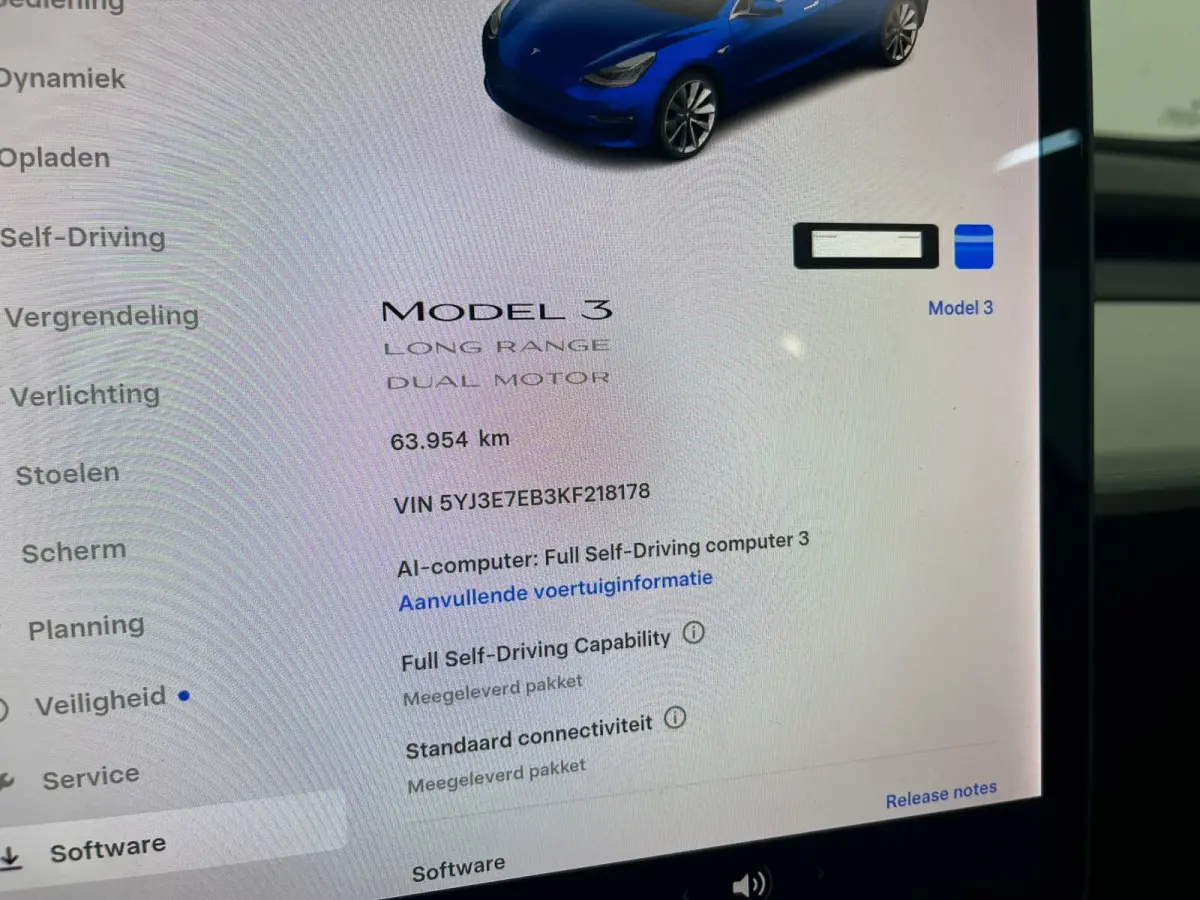 Long Range AWD 75 kWh|FSD|1e EIGENAAR|INRUIL MOGELIJK|