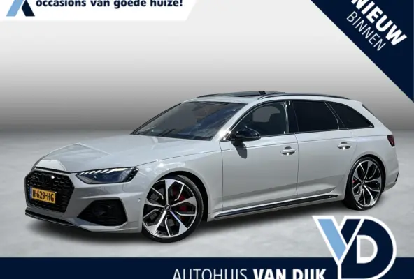 2.9 TFSI RS 4 quattro | NL Auto/1e Eig./Voll.Historie/Pano.Dak/Head-Up/Bang&Olufsen/Navi/Sportdiffertentieel/Elektr.Wegklapbare Trekhaak