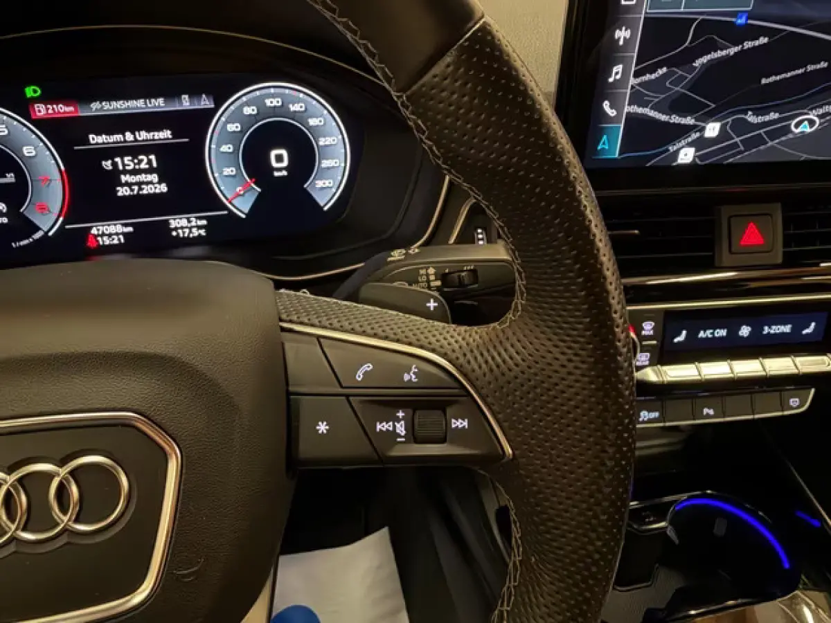 45 TFSI Quattro S-LINE ** LED, LEDER, VIRTUAL, NEKVERW, ACC, KEYLESS, 20-inch LMV ** UNFALLFREI - AUDI ONDERH ** ** INFORMEER OOK NAAR ONZE AANTREKKELIJKE FINANCIAL-LEASE TARIEVEN **