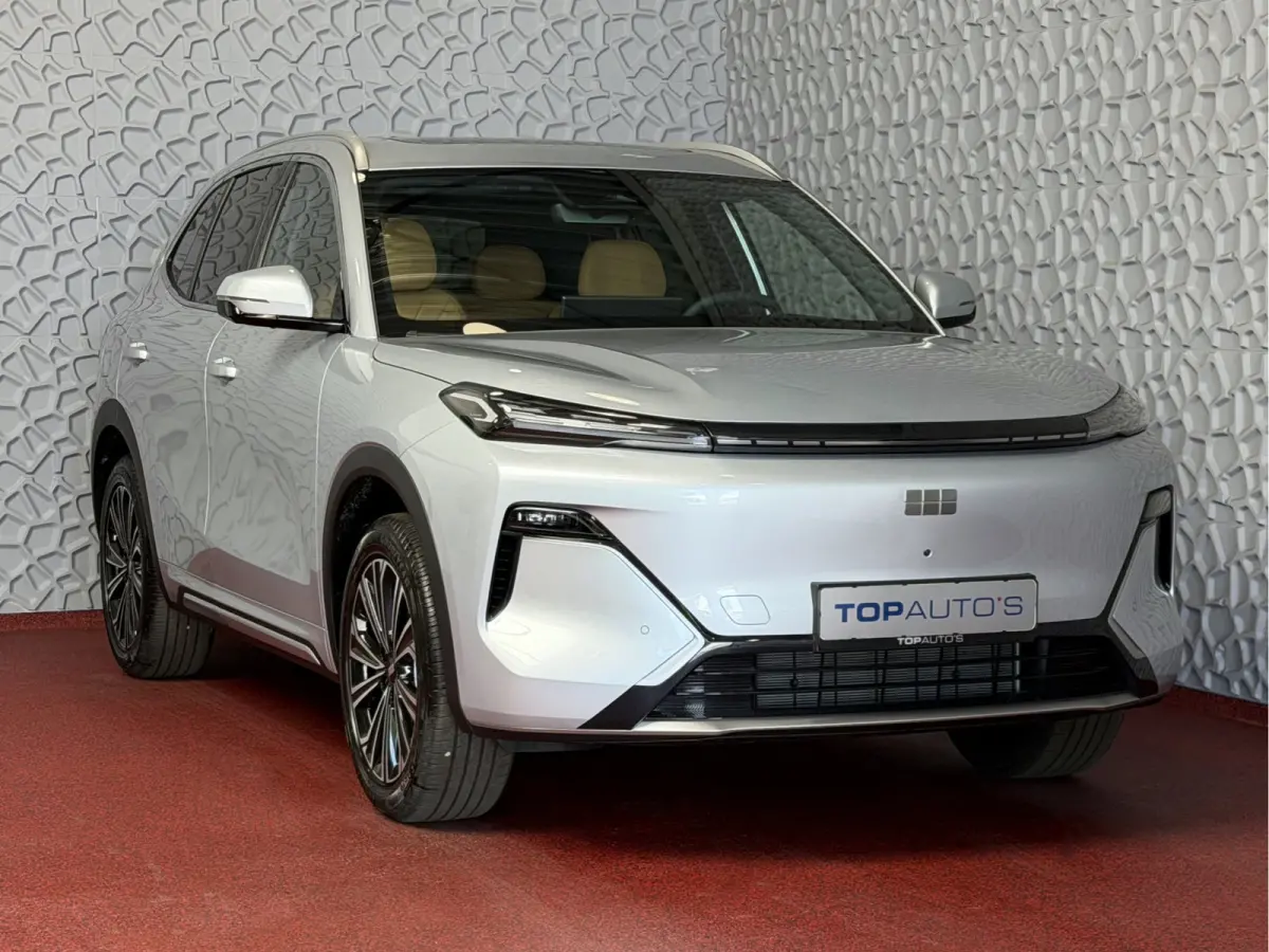 1.5 MAX+ PHEV LONG RANGE BRUIN LEER 29,8 KWH | 136km WLTP | PANORAMADAK | MASSAGE /STOEL/VERW/KOELING Geely Wijchen