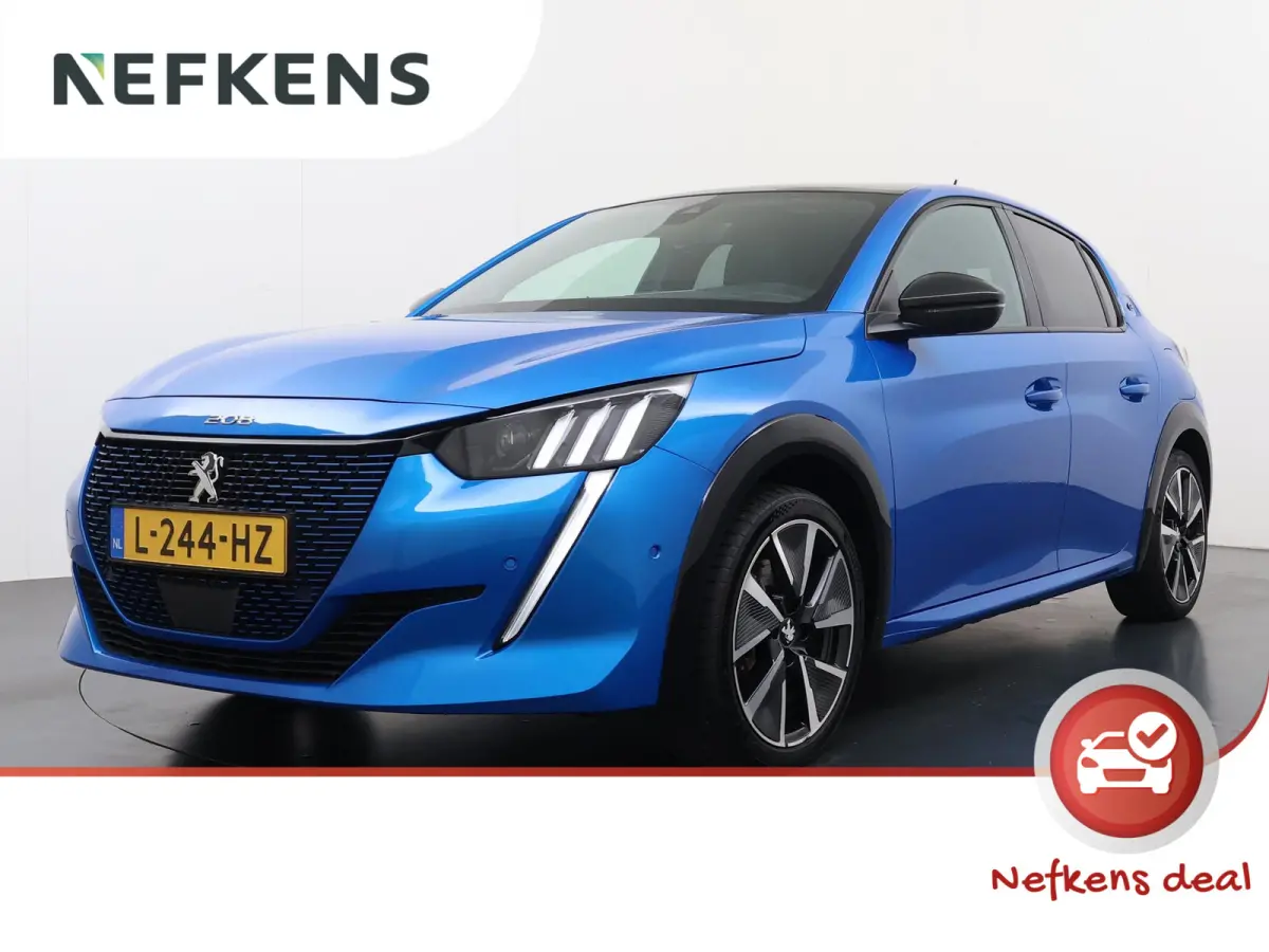 GT Pack 50 kWh 136pk | Accu 91% | Navigatie | Camera achter | Panorama dak | Alcantara bekleding | Cruise control adaptief | Lichtmetalen velgen  | Stoelverwarming | Apple Carplay en Android