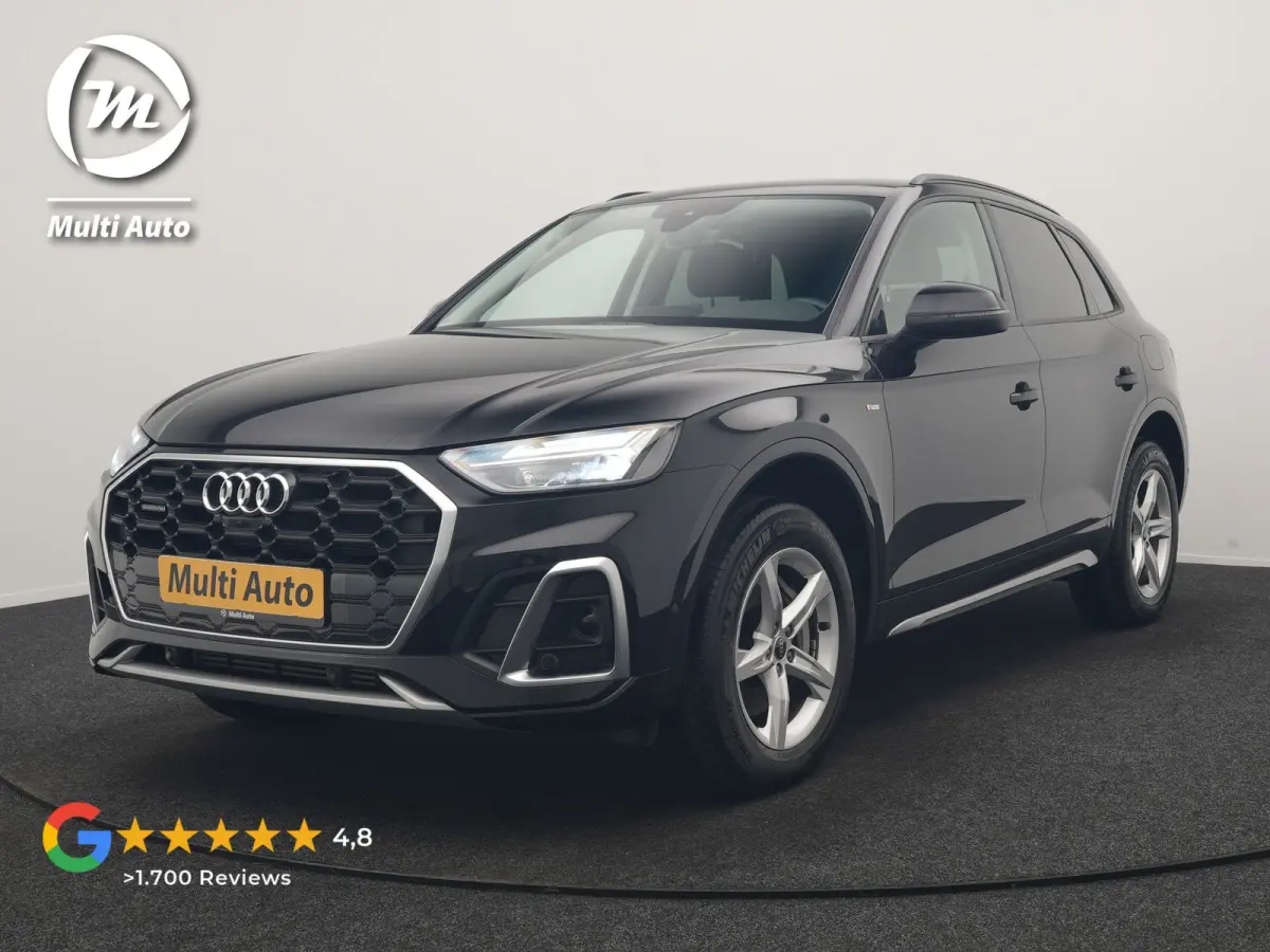 55 TFSI e S Line PHEV 367pk Dealer O.H. | Alcantara Sportstoelen Massage & Verwarmd | 360 Camera | Bang & Olufsen Audio | Keyless | Navigatie | Virtual | DAB | Cruise Control | Plug In Hybri