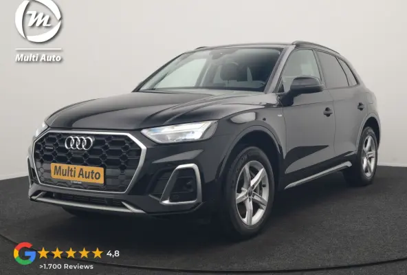 55 TFSI e S Line PHEV 367pk Dealer O.H. | Alcantara Sportstoelen Massage & Verwarmd | 360 Camera | Bang & Olufsen Audio | Keyless | Navigatie | Virtual | DAB | Cruise Control | Plug In Hybri