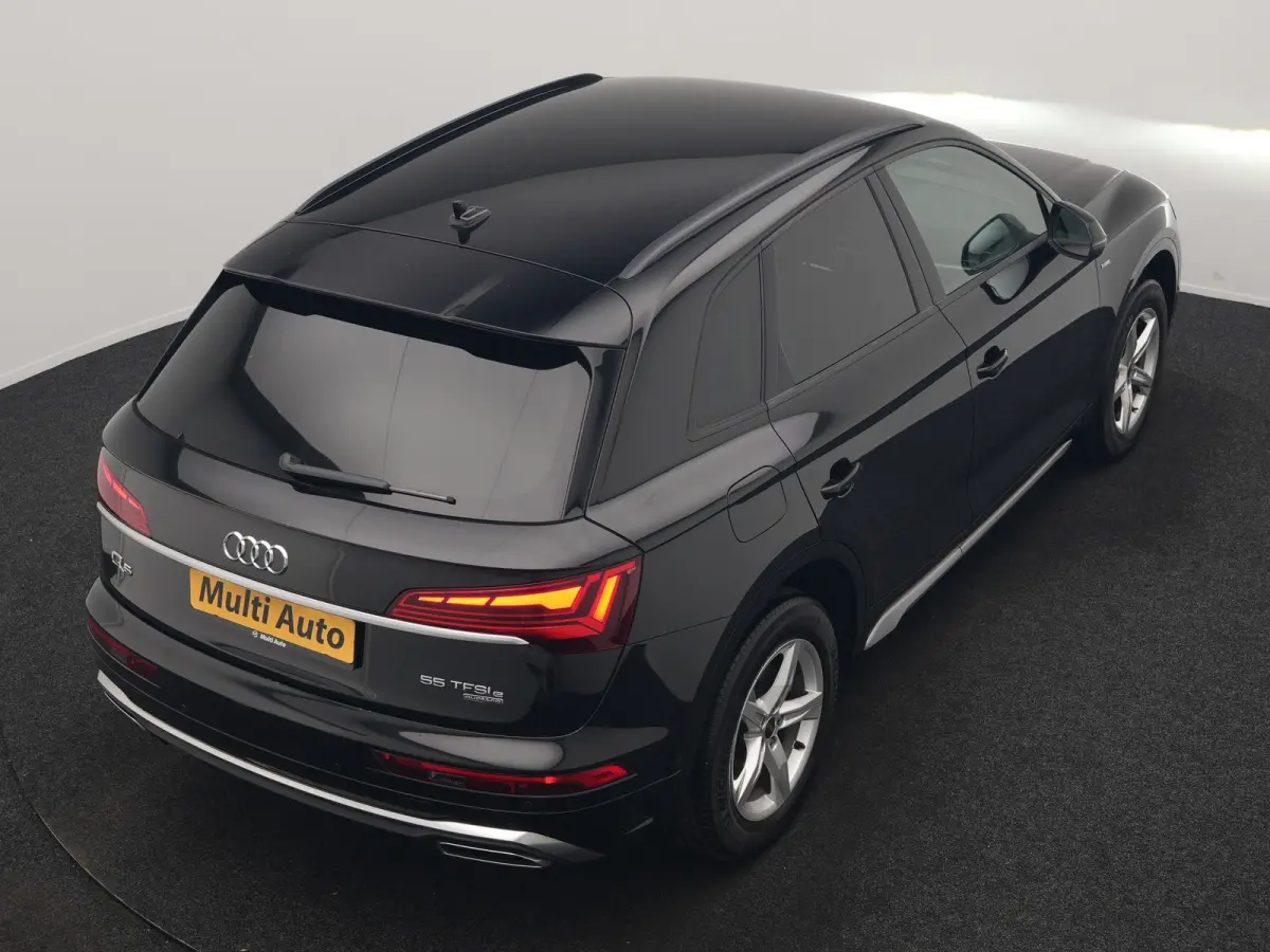 55 TFSI e S Line PHEV 367pk Dealer O.H. | Alcantara Sportstoelen Massage & Verwarmd | 360 Camera | Bang & Olufsen Audio | Keyless | Navigatie | Virtual | DAB | Cruise Control | Plug In Hybri