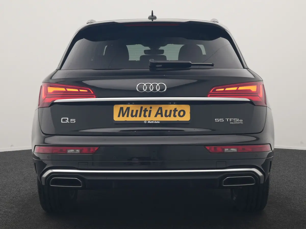 55 TFSI e S Line PHEV 367pk Dealer O.H. | Alcantara Sportstoelen Massage & Verwarmd | 360 Camera | Bang & Olufsen Audio | Keyless | Navigatie | Virtual | DAB | Cruise Control | Plug In Hybri