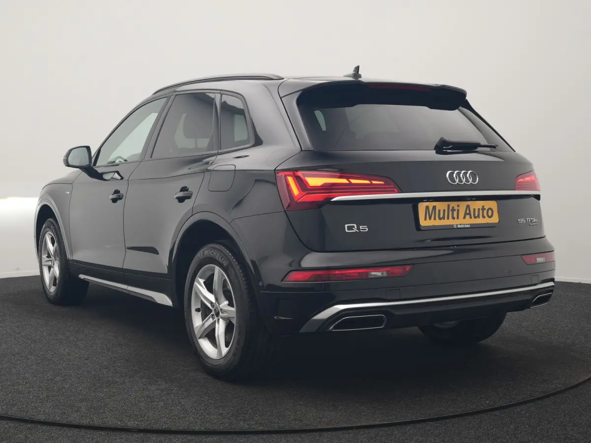 55 TFSI e S Line PHEV 367pk Dealer O.H. | Alcantara Sportstoelen Massage & Verwarmd | 360 Camera | Bang & Olufsen Audio | Keyless | Navigatie | Virtual | DAB | Cruise Control | Plug In Hybri