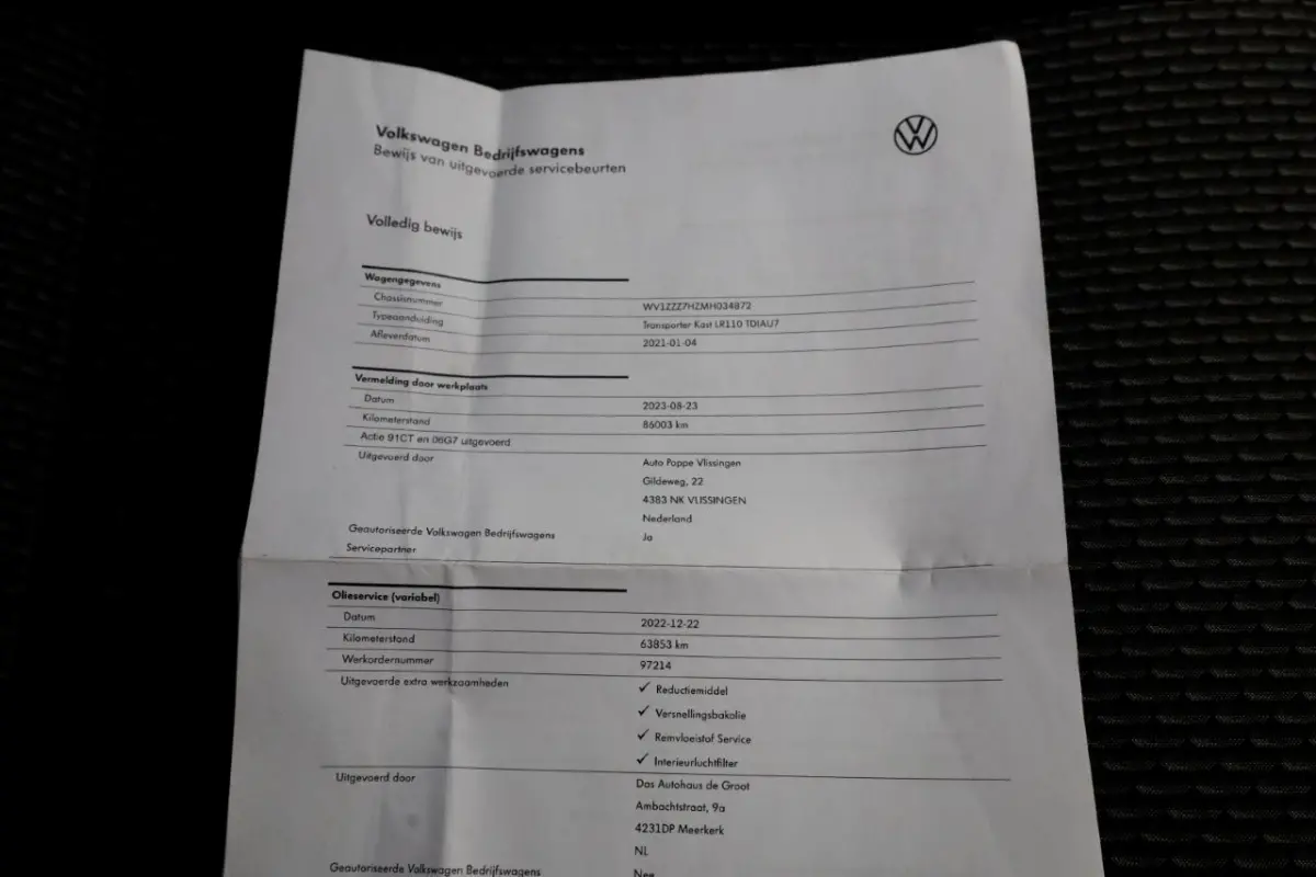 T6.1 2.0 TDI 150pk DSG- Automaat Lang D.C. Comfortline Airco/Navi 01-2021