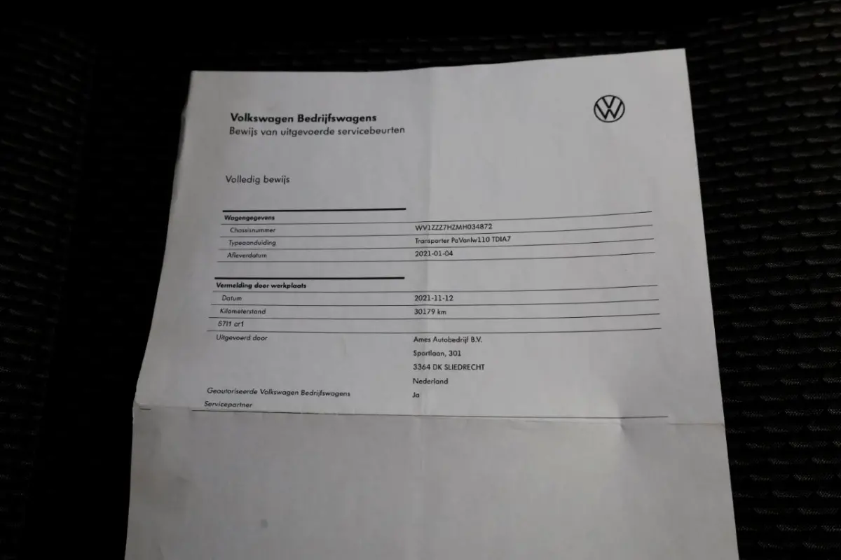 T6.1 2.0 TDI 150pk DSG- Automaat Lang D.C. Comfortline Airco/Navi 01-2021