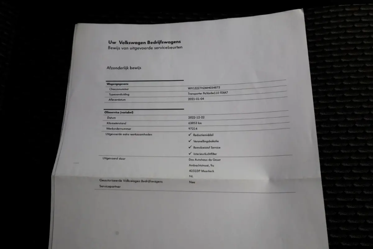 T6.1 2.0 TDI 150pk DSG- Automaat Lang D.C. Comfortline Airco/Navi 01-2021