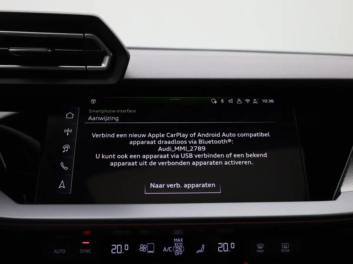 40 TFSI e S edition 204 PK l Demo l Adaptive cruise control l Panoramadak l Achteruitrijcamera l Navigatie l Stoelverwarming l Apple Carplay / Android Auto l Audi virtual cockpit plus l Opti