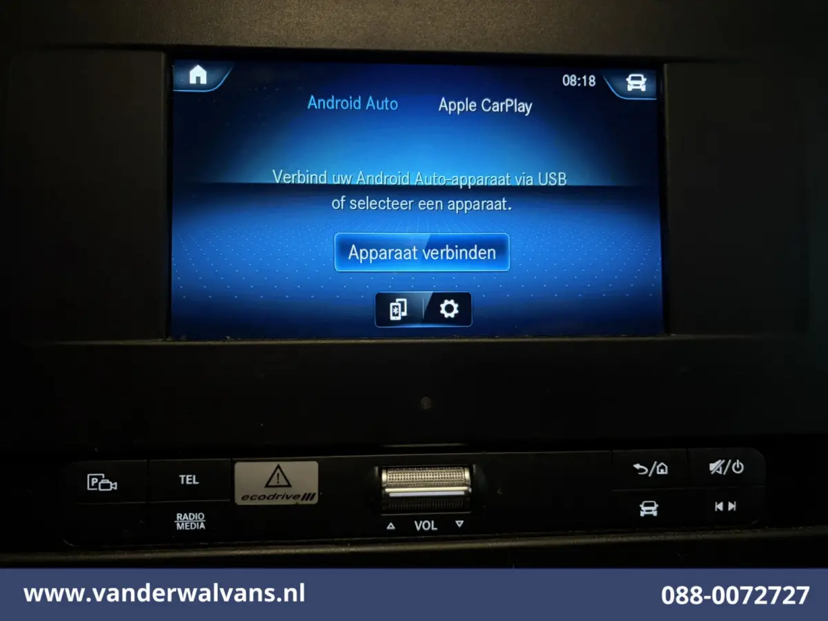 314 CDI 143pk Bakwagen 1017kg Laadvermogen Laadklep Zijdeur Euro6 Airco | Camera Apple Carplay, Android Auto