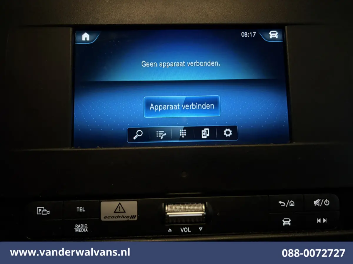 314 CDI 143pk Bakwagen 1017kg Laadvermogen Laadklep Zijdeur Euro6 Airco | Camera Apple Carplay, Android Auto