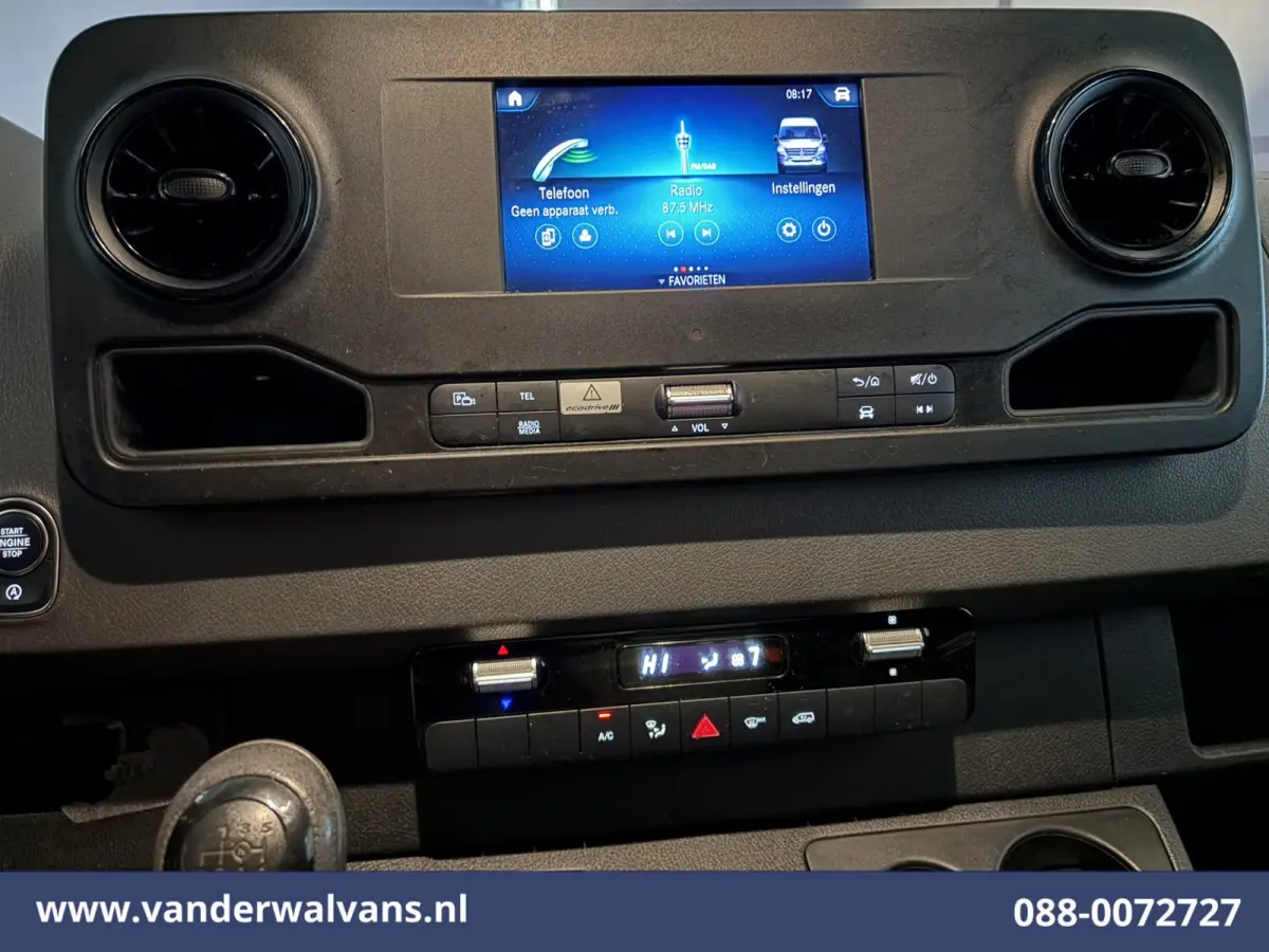 314 CDI 143pk Bakwagen 1017kg Laadvermogen Laadklep Zijdeur Euro6 Airco | Camera Apple Carplay, Android Auto