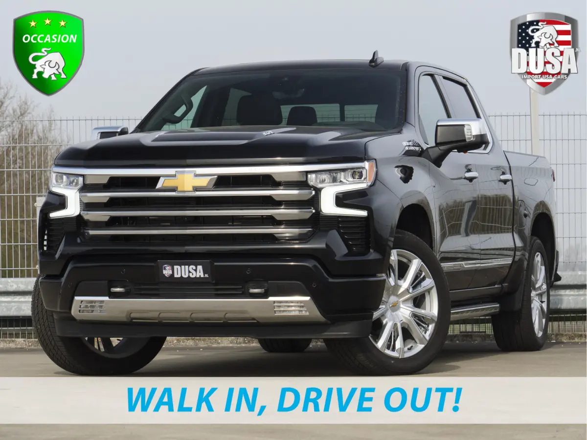 1500 | Silverado | 6.2L V8 | High Country Leder | HUD |