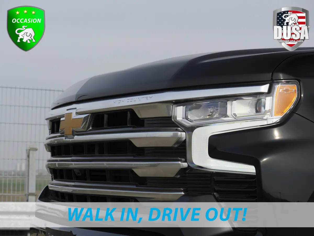 1500 | Silverado | 6.2L V8 | High Country V8 | 4x4 | Crew Cab | Trekvermogen | Laadvermogen | Comfort | Ruimte | Multimedia