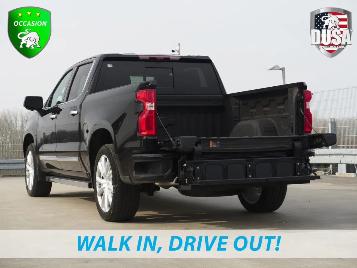 1500 | Silverado | 6.2L V8 | High Country V8 | 4x4 | Crew Cab | Trekvermogen | Laadvermogen | Comfort | Ruimte | Multimedia