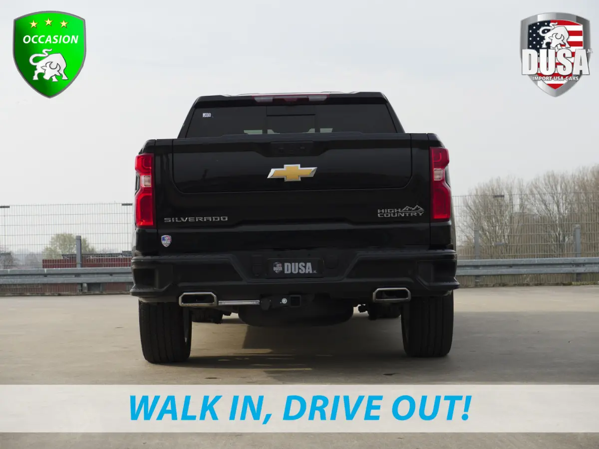 1500 | Silverado | 6.2L V8 | High Country V8 | 4x4 | Crew Cab | Trekvermogen | Laadvermogen | Comfort | Ruimte | Multimedia