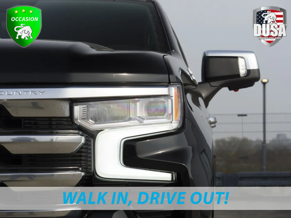 1500 | Silverado | 6.2L V8 | High Country V8 | 4x4 | Crew Cab | Trekvermogen | Laadvermogen | Comfort | Ruimte | Multimedia