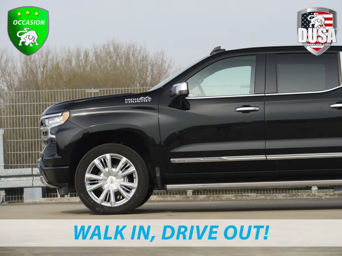1500 | Silverado | 6.2L V8 | High Country Leder | HUD |