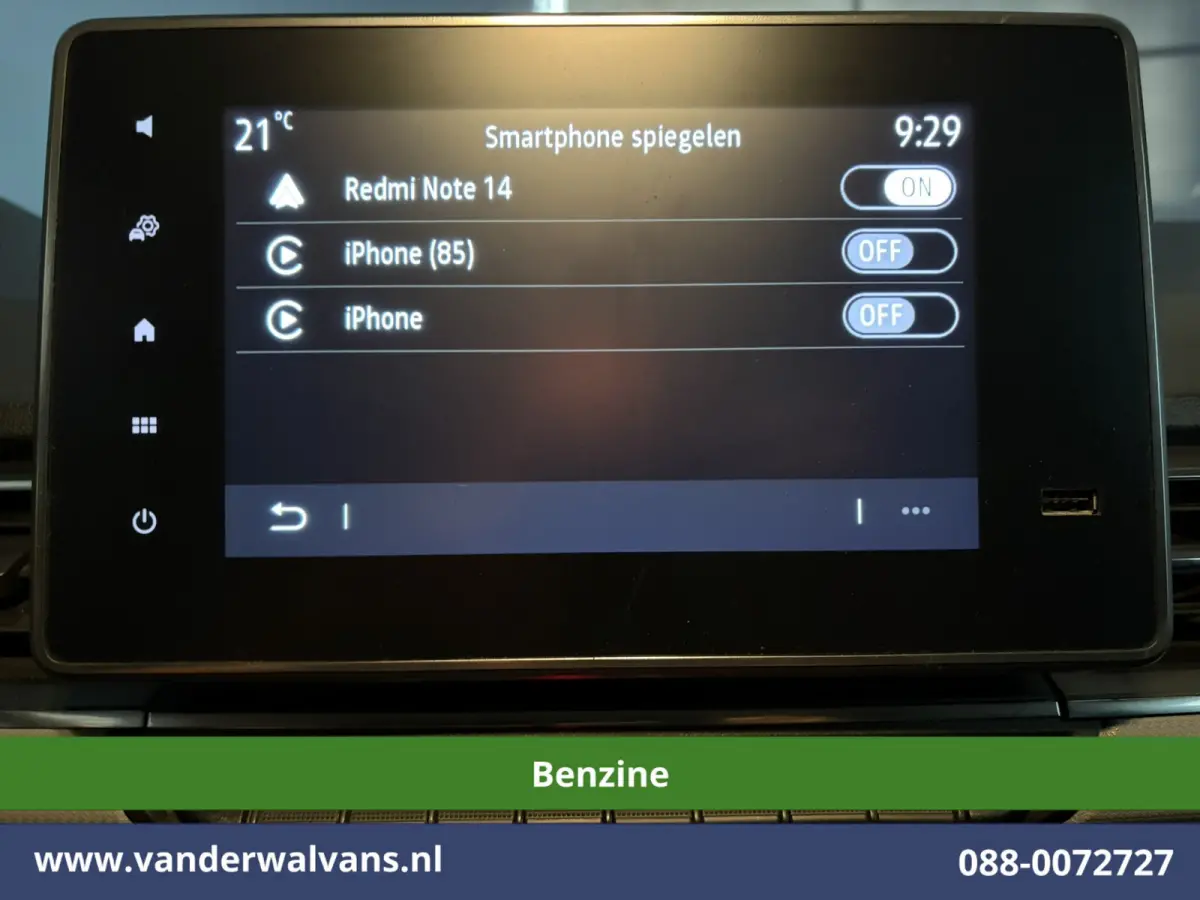 1.3 TCe 131pk Benzine L1H1 Euro6 Airco | Camera | LED | Apple Carplay | Cruisecontrol Android Auto, Parkeersensoren, Elektrische inklapbare spiegels, 1500kg trekvermogen
