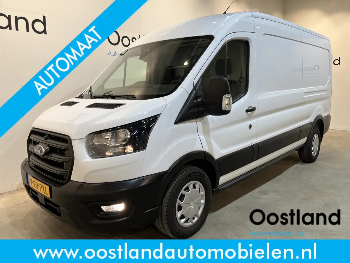 350 2.0 TDCI L3H2 Trend 130 PK Automaat / Euro 6 / Airco / Cruise Control / PDC / 3-Zits 43.000 KM !!