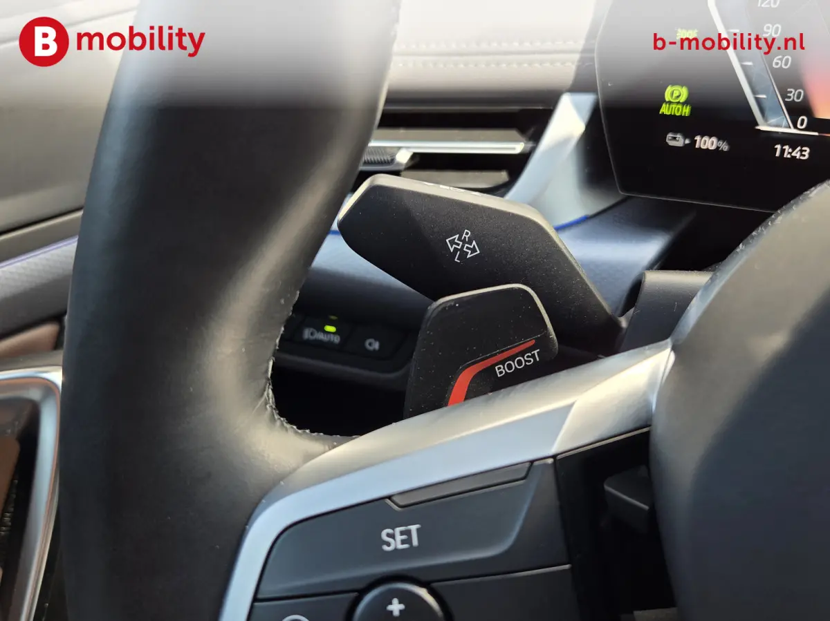 eDrive20 67 kWh M-Sport SOH 99% Driving Assist. Plus | Sportstoelen | Park Assist | Leer | Adaptive Cruise Control | DAB | NL Auto! | Achteruitrijcamera