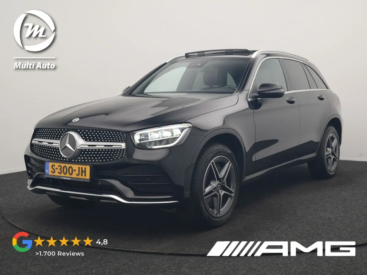 4MATIC Business Solution AMG 320pk Dealer O.H. | Trekhaak Afn. | Panodak | Camera | Alcantara Sportstoelen Verwarmd | Sfeerverlichting | Apple Carplay | Cruise Control | Navigatie | DAB | 19