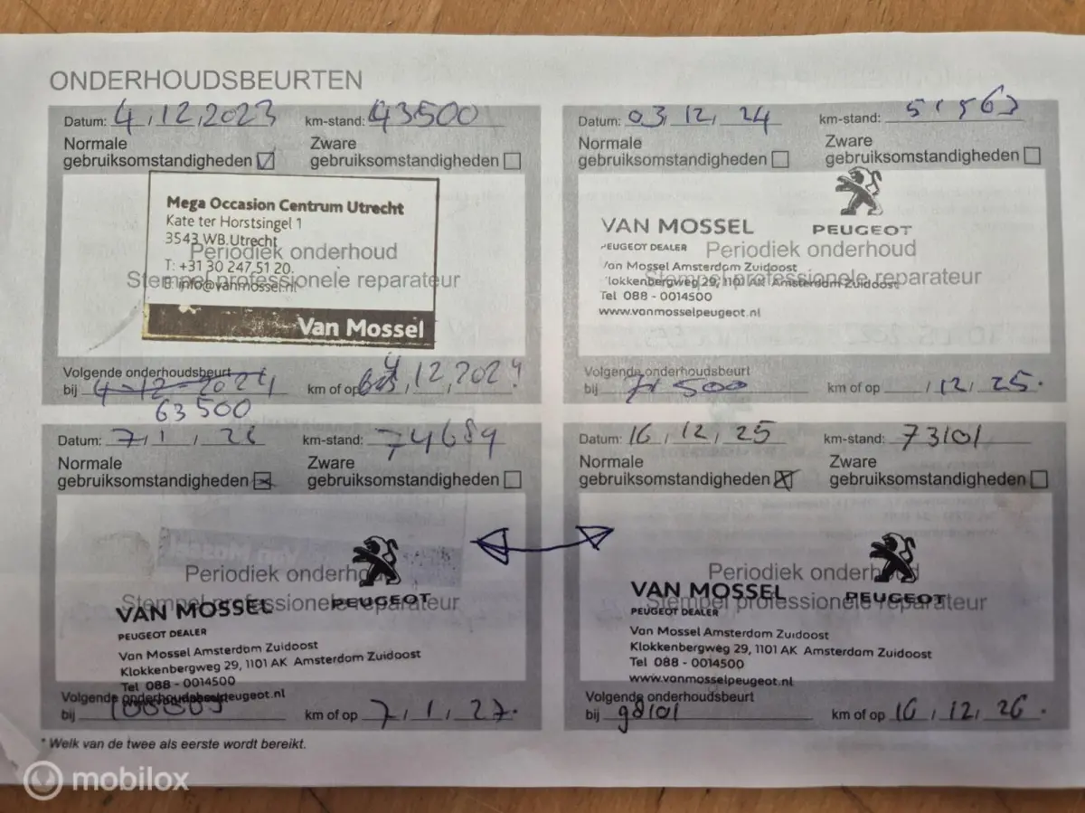 1.2 PureTech Active Pack, 100 PK, Nieuwe D-Riem!