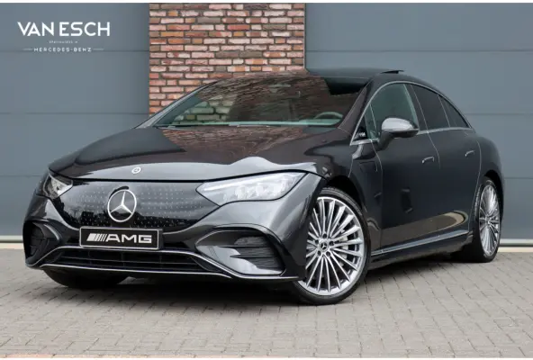 300 AMG Line 90 kWh | Airmatic | Distronic | Panoramadak | Warmtepomp | Memory | Keyless Go | Camera | Dodehoekassistent | High Perf. LED |