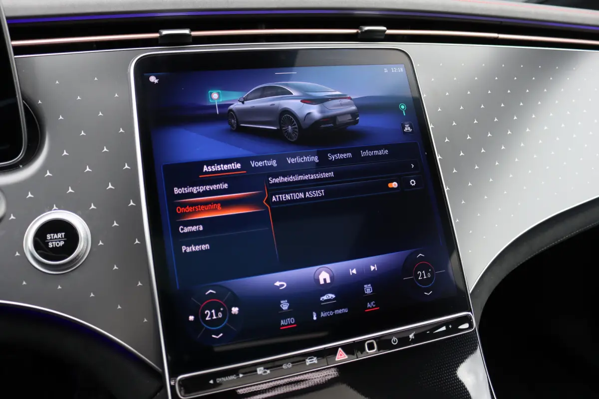 300 AMG Line 90 kWh | Airmatic | Distronic | Panoramadak | Warmtepomp | Memory | Keyless Go | Camera | Dodehoekassistent | High Perf. LED |
