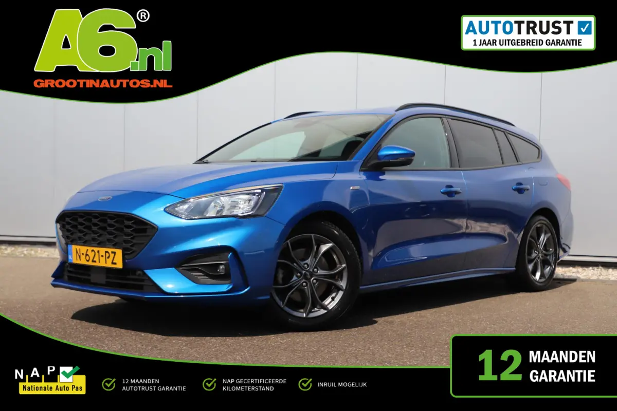 1.0 EcoBoost Hybrid ST Line Business Trekhaak Achteruitrijcamera Navigatie Carplay Climate Cruise Control