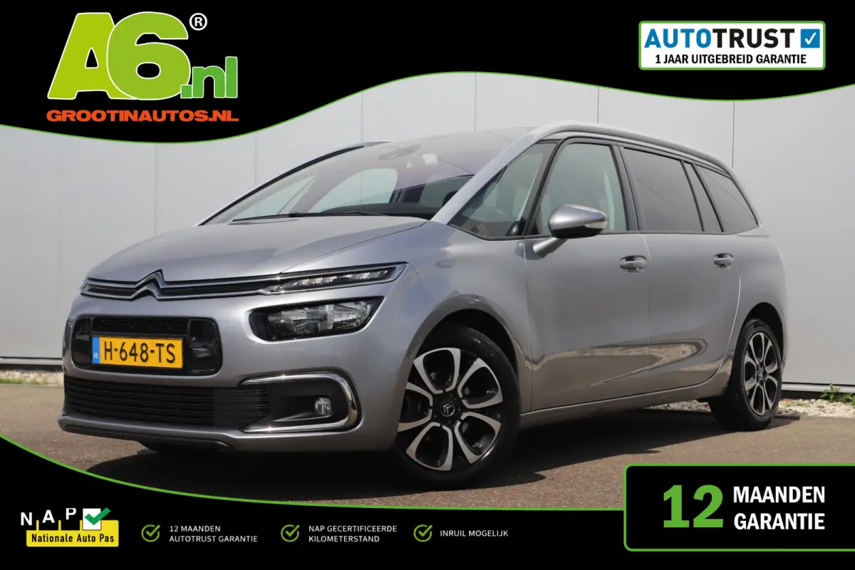 1.2 PureTech Business 7p 7 Persoons Navigatie Achteruitrijcamera Clima Cruise Getint Glas Carplay Android