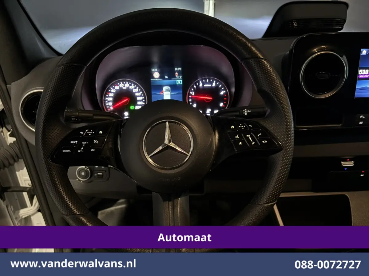 317 CDI 170pk 9G-Tronic Automaat L2H2 Facelift Euro6 Airco | Camera | XXL Navigatie | Adaptieve Cruisecontrol | LED Chauffeursstoel, Parkeersensoren, Stoelverwarming, Bijrijdersbank