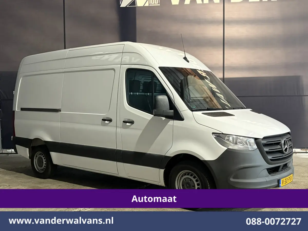 317 CDI 170pk 9G-Tronic Automaat L2H2 Euro6 Airco | Camera | Navigatie | Apple Carplay | Cruisecontrol Android Auto, Stoelverwarming, Trekhaak, Bijrijdersbank