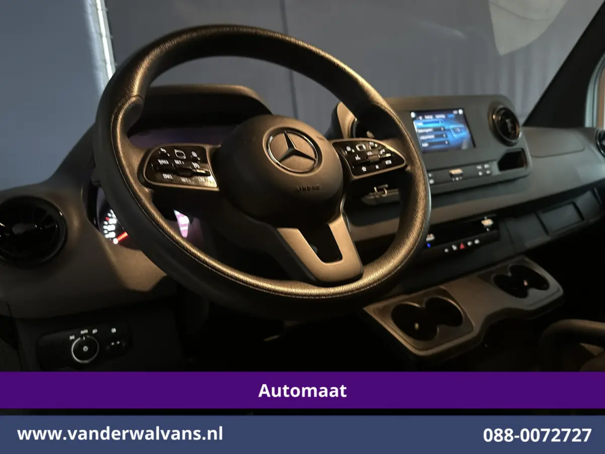 317 CDI 170pk 9G-Tronic Automaat L2H2 Euro6 Airco | Camera | Navigatie | Apple Carplay | Cruisecontrol Android Auto, Stoelverwarming, Trekhaak, Bijrijdersbank
