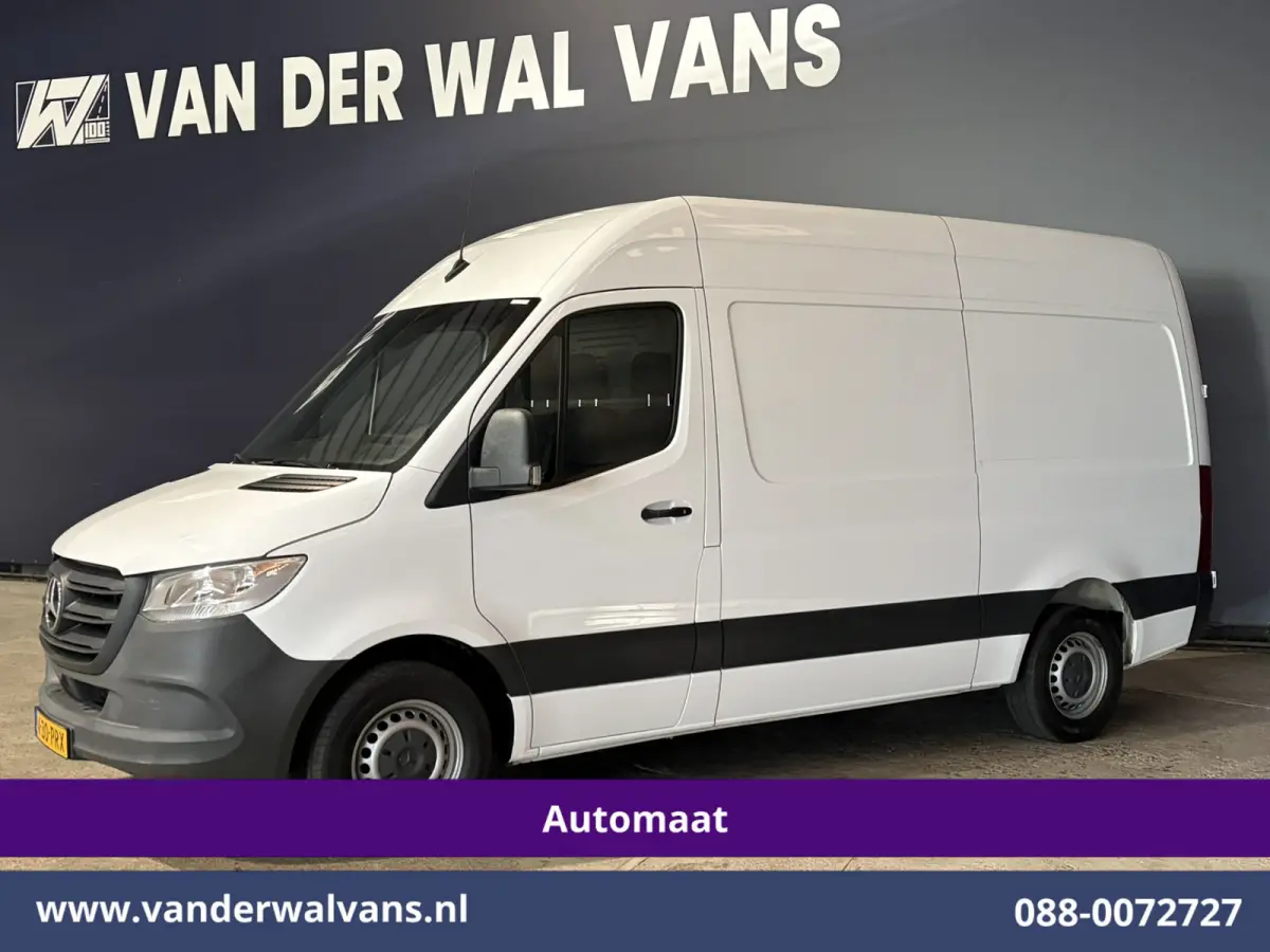 317 CDI 170pk 9G-Tronic Automaat L2H2 Euro6 Airco | Camera | Navigatie | Apple Carplay | Cruisecontrol Android Auto, Stoelverwarming, Trekhaak, Bijrijdersbank