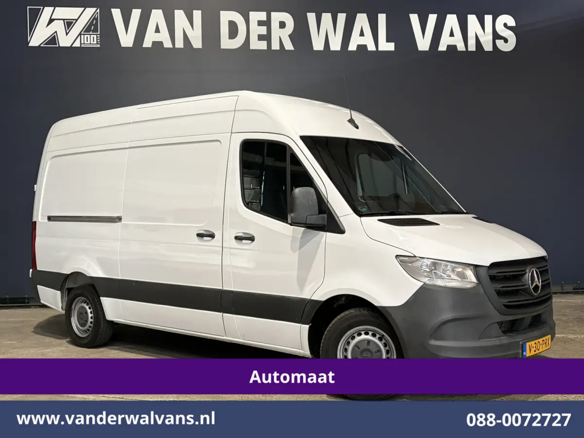 317 CDI 170pk 9G-Tronic Automaat L2H2 Euro6 Airco | Camera | Navigatie | Apple Carplay | Cruisecontrol Android Auto, Stoelverwarming, Trekhaak, Bijrijdersbank
