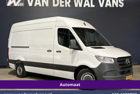 317 CDI 170pk 9G-Tronic Automaat L2H2 Euro6 Airco | Camera | Navigatie | Apple Carplay | Cruisecontrol Android Auto, Stoelverwarming, Trekhaak, Bijrijdersbank