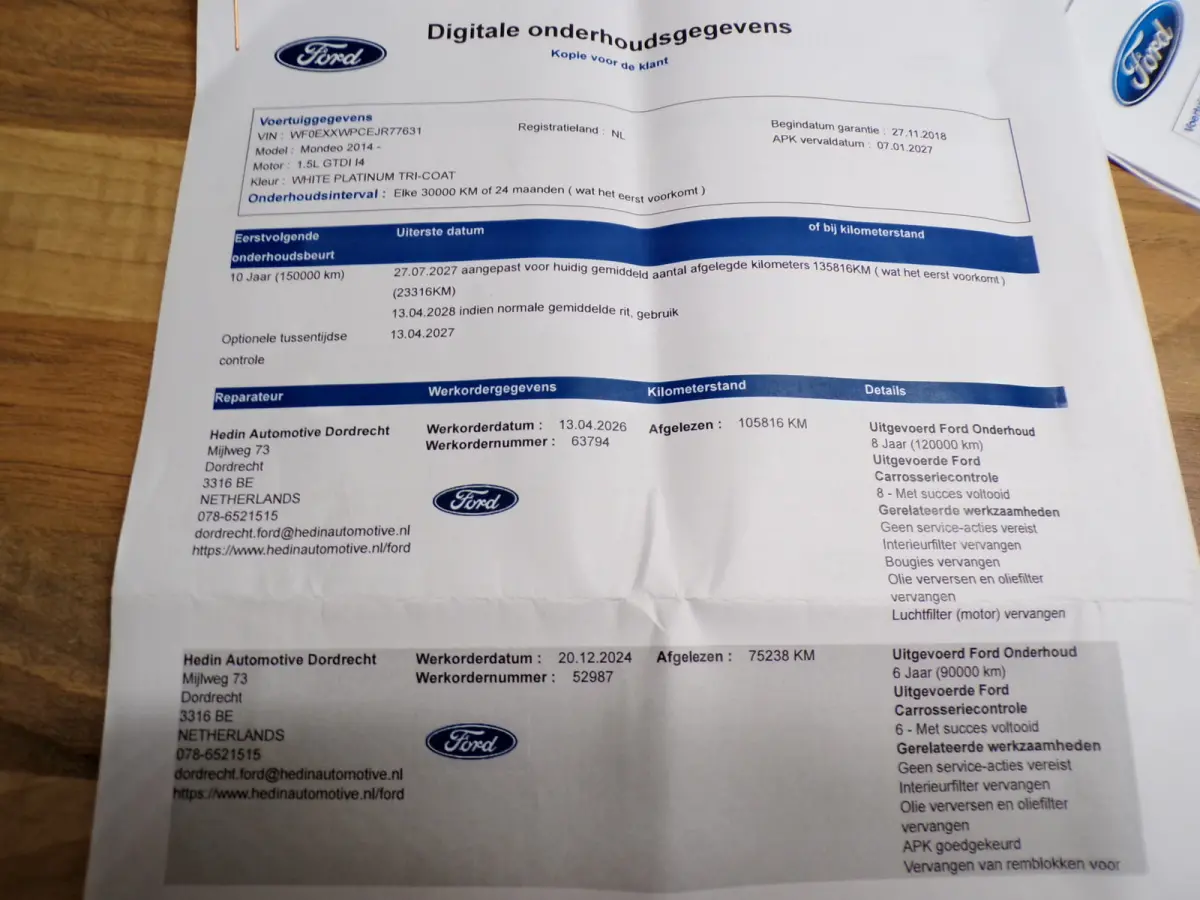 1.5 ST Line FORD DEALER ONDERHOUDEN 165 PK N.A.P AANTOONBAAR