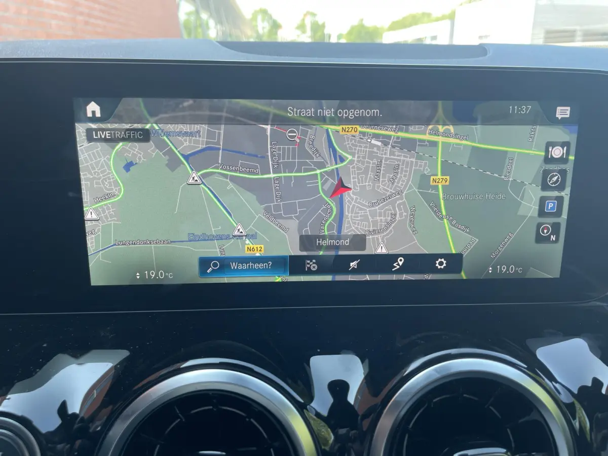 200 163pk DCT AMG Line Navigatie Parkeersensoren Camera Cruise Control Stoelverwarming Ledverlichting Virtual Cockpit Climatronic