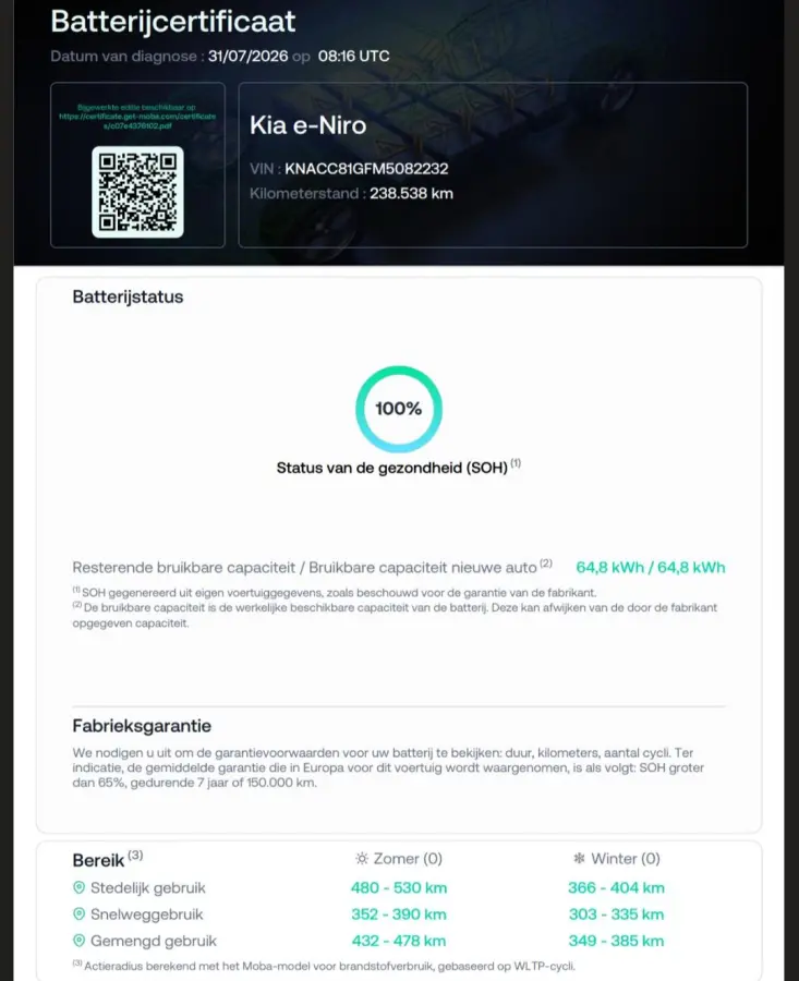 DynamicPlusLine 64 kWh | SOH 100% | 3 Fase | 1e Eigenaar! | NL AUTO | BTW AUTO (PRIJS INCLUSIEF BTW) | PANO | Achteruitrijcamera | Stoelverwarming | Stuurverwarming | 07-2026 Nieuwe Koeling 