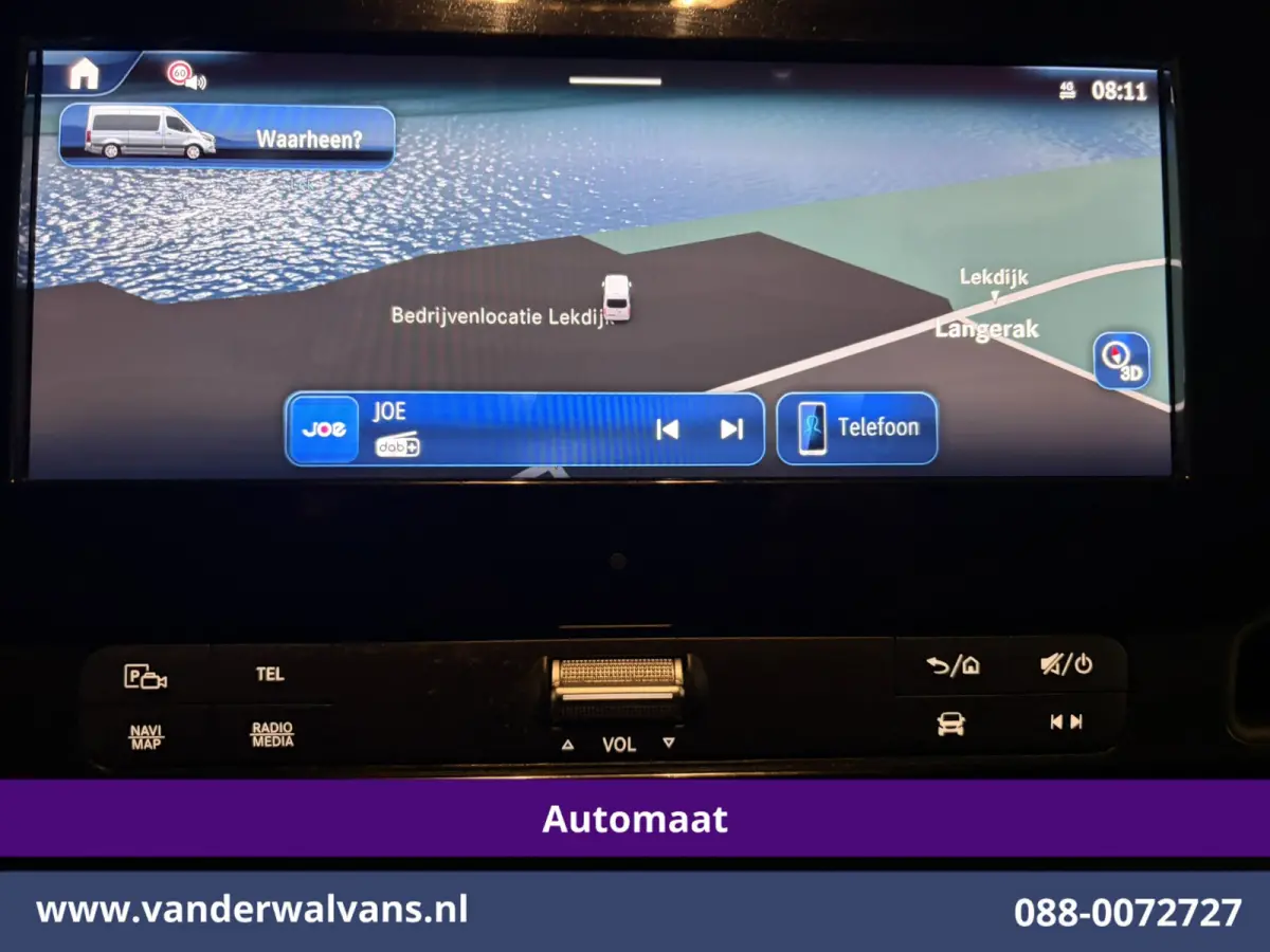 317 CDI 170pk 9G-Tronic Automaat L2H2 2025 model Euro6 Airco | Camera | Navigatie | Adaptieve Cruisecontrol | LED Chauffeursstoel, Stoelverwarming, Parkeersensoren, Bjrijdersbank